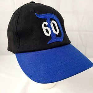 Disneyland 60th Anniversary Diamond Celebration D60 Black Blue Baseball Cap Hat